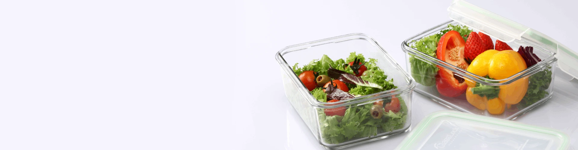 glasslock Tempered Glass Food Container